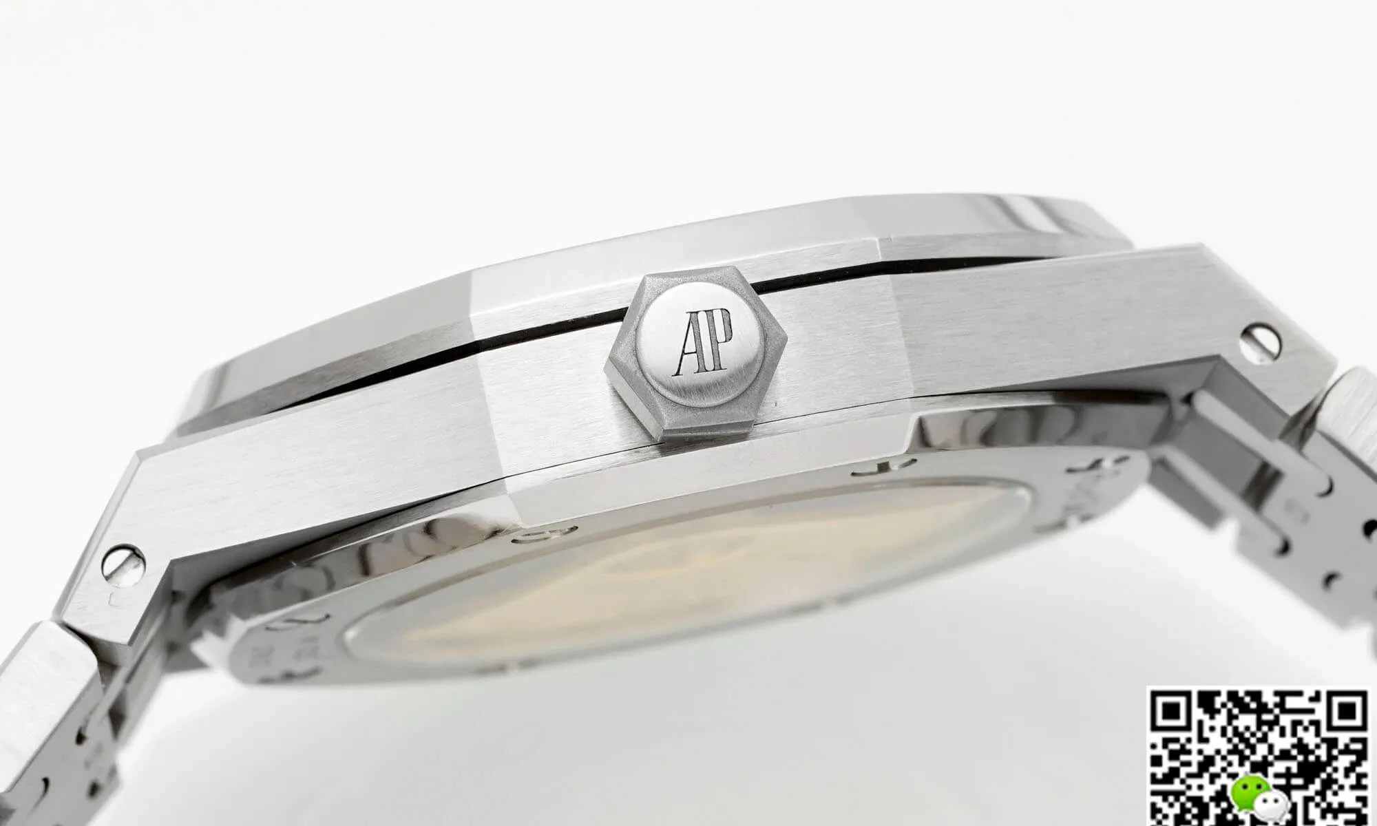 Audemars Piguet Royal Oak 15450ST.OO.1256ST.02 1:1 Best Edition APS Factory Gray Dial Titanium Case